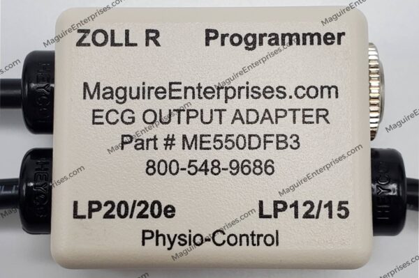 Output Adapter for use with Stryker Physio-Control LifePak and Zoll Medical defibrillators. - Image 5