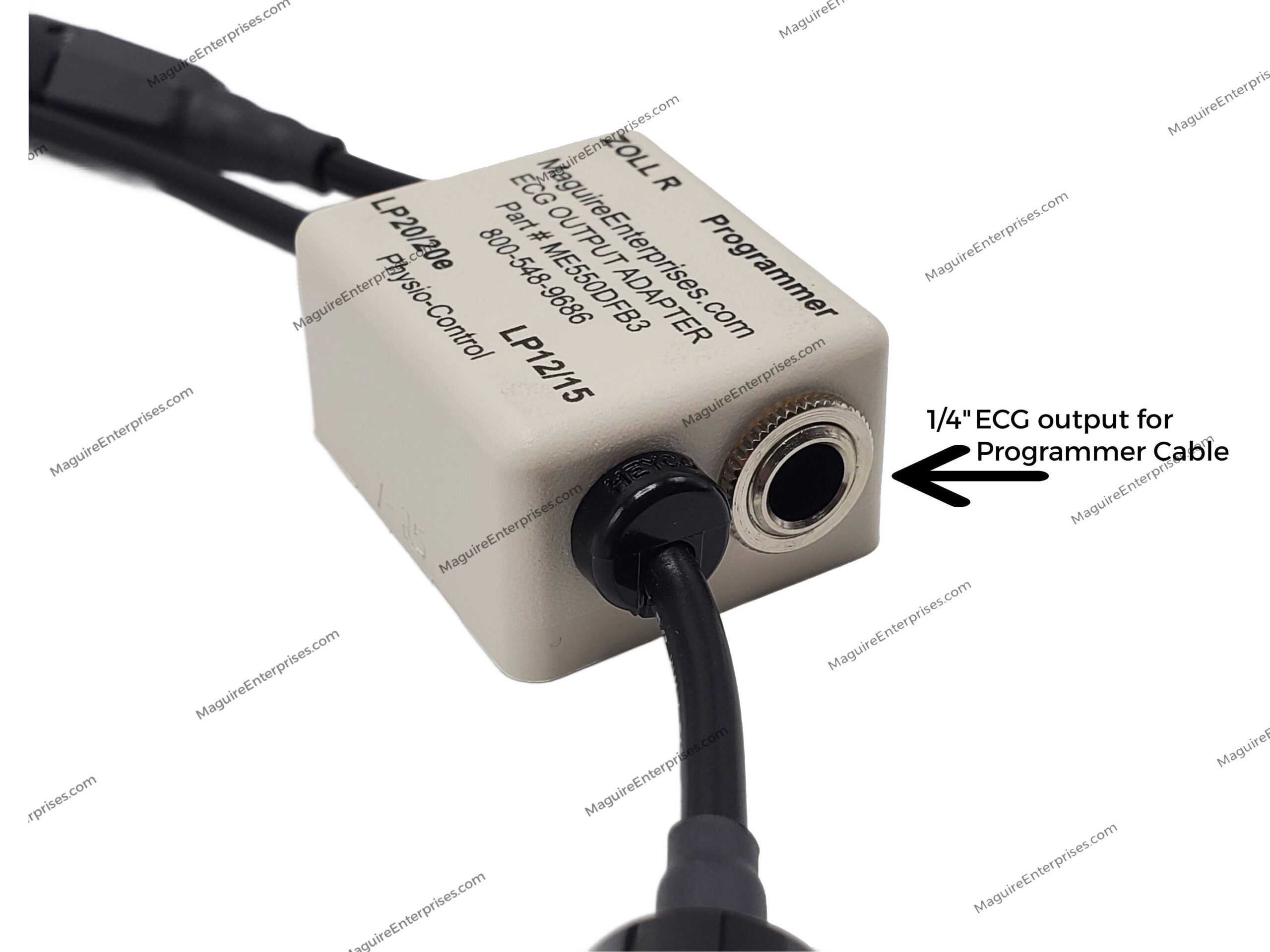 Output Adapter for use with Stryker Physio-Control LifePak and Zoll Medical defibrillators. - Image 6