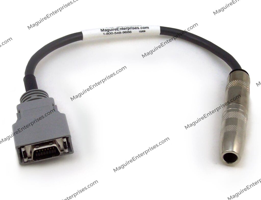 Adapts Draeger Medical monitor output to 1/4″ two circuit phone jack ...