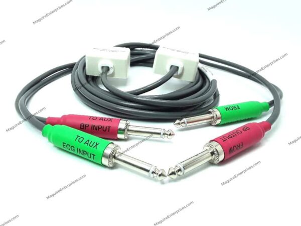 Connects Maguire multiplier/adapters or Boom Cabling system outputs to Maquet-Datascope balloon pump or Philips Volcano Imaging System input.