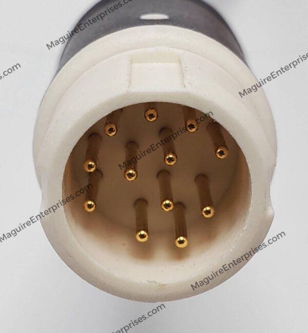 Connects Zoll R Series defibrillator output to Philips Healthcare monitor, ultrasound input. - Image 3